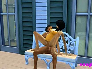 chatting with my neighbor about that balcony adventure we shared