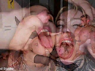 i'm in total piss and submission without mercy alongside another beautiful young 18+ tattooed girl getting double penetration, gangbang rough sex, squirting orgasms, and cum in mouth from monster cocks in this crazy orgy.