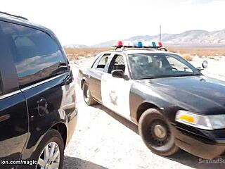 that big cock sheriff is totally banging those two naughty students