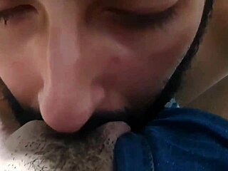 Milf with Big Clit and Pussy Fulfills Jeans Fetish by Letting Cousin Suck Her in Car