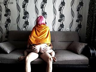 the guy starts fucking cute russian teen niki shu in cosplay outfit