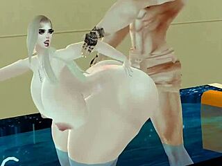 Follando una tetona deliciosa de culo gigante en anal sexy 😍🍑🔥