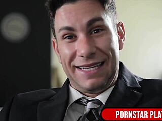 Oh man, I love how this kinky blonde Claudia Valentine milks her therapist Brad Knight's huge cock!