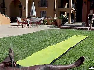 Adorably Innocent Tiny 18+ Hole Kate Bloom Plowed by BBC in Bareback Doggystyle Blowjob