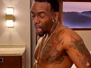 This brunette Nina Dolci gets fucked in the ass and pussy by Rome Major with deepthroat and wet riding