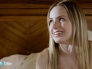 omg, this curious brunette begged her roommate to demonstrate that strap-on and it totally blew her mind