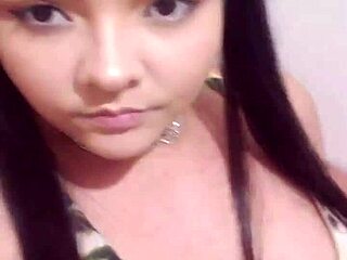 novinha gostosa getting naked and using her toys - part 1, her cute hairy pussy cumming hard