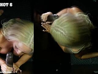 those dicks stay on as alexis swallows cumshot from gloryhole fucking