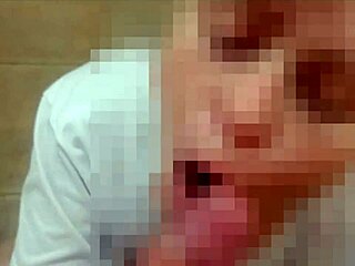 ruivinha sees cousin masturbating in shower and helps him