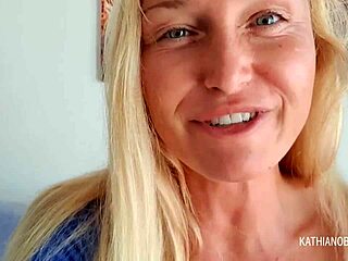 Kathia's scandalous homemade sex tape features milf riding and sucking until facial cumshot