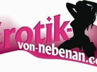 german blonde teen joins homemade threesome without condom