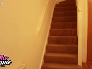 You fuck the 18 year old baby sitter in her chubby curvy lingerie!