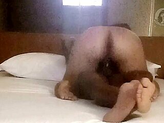 watch this wife getting destroyed by a huge black cock right in front of her cuckold husband!