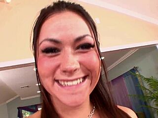 Ally Is Impaled By Massive White Cock Finishing With Cum On Face In Teen Blowjob Pov