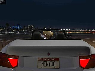 In gta 5, player picks up a prostitute for hooker service.