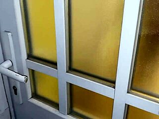 Darell pounds sexy brunette Kira hard after photoshoot, making her squirt wildly