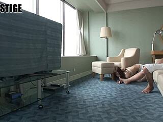 Full version at https bit ly 3tu9vui with amateur Asian big tits blowjob fucking and toys!