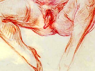 retro erotic art looks so intriguing with those vintage vibes