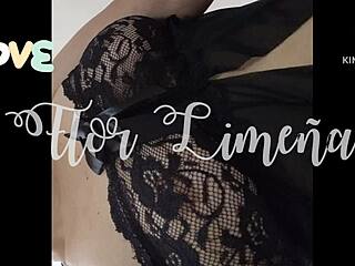 秘鲁大屁股妹微露小内裤诱惑