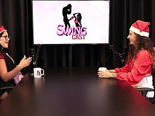 you gotta kiss all around her pussy but she hates fingers it has to be cock and blowjob - jujube delícia sheer red christmas special