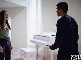 BBC STUD RAILS STEPBROS TINY 18+ MILF WIFE AFTER GETTING HIM ARRESTED!