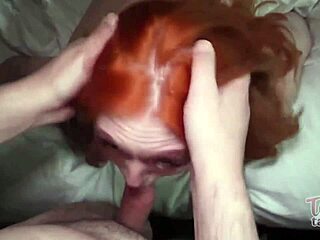 Vacations with boss Seth turn wild as babysitter Strawberry Fields gets deepthroat blowjob, cowgirl riding, doggystyle fucking, and creampie in lingerie with wet pussy licking!