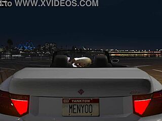 In gta 5, player picks up a prostitute for hooker service.