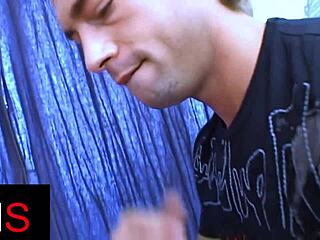 Beautiful brunette gets pussy fucked with cumshot on face