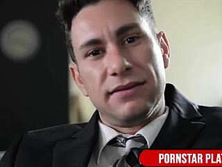 Oh man, I love how this kinky blonde Claudia Valentine milks her therapist Brad Knight's huge cock!