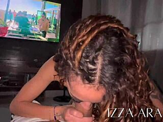 Skinny Latina Begs For First-Time Ass Spanking And Licking