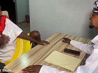 ebony petite 18+ student, why seduce your teacher with big black cock a day before christmas holiday vacation