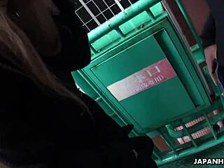 That slutty ass Asian babe is getting fucked doggy style hard