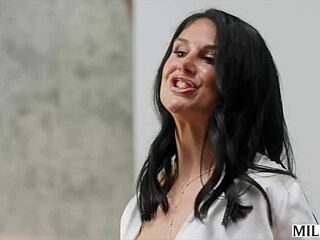 Milfy bbc-crazy office milf sienna rae experiences airtight double penetration in first milfy appearance