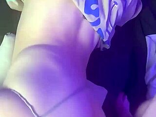 hey i turned my half naked roommate into a creampie mess with rough doggystyle fucking