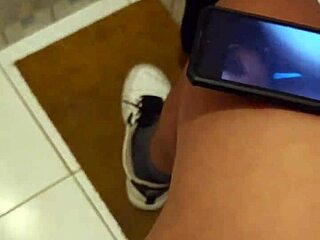 Mom of my best friend finds me masturbating with her thong and sucks me until I cum in her mouth part 1