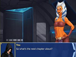 In Orange Trainer 12, characters engage in dancing and handjob scenes with boobs groping in casual narrative style.