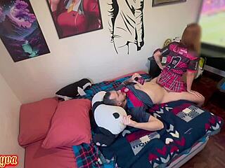 Brazilian Teen Takes Huge Cock From Behind In Pussy Fucking Live Action