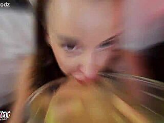 joana endured intense rough anal with mutual pee drinking from a liter bowl, plus rimming, slapping, spitting, and cum in mouth