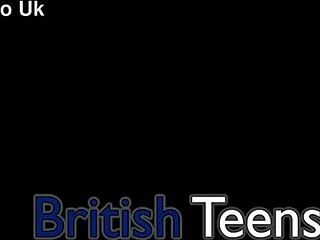 Hey, check out this British 19 year old amateur's first cumshot compilation