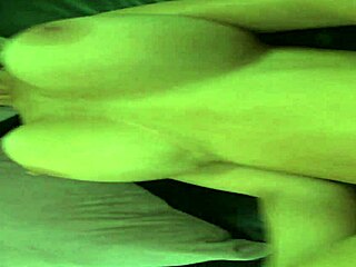 Sexy mature diamond shows off her amazing big tits while fucking a horny man