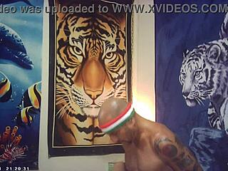 behind the scenes maxxx loadz pounds asian pussy in italian brunette missionary position