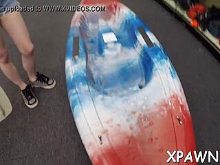 Fine Booty Amateur Gets Filled with Hardcore Pussy Action and Orgasm