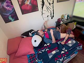 Brazilian Teen Takes Huge Cock From Behind In Pussy Fucking Live Action