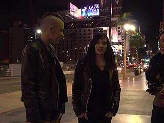 leigh raven joins lily lane and nikki hearts for a steamy lesbian threesome in fishnets and lingerie