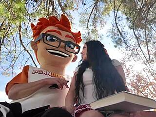 Theodora Day Handles Big Dick And Tits In Porndudecasting Interview