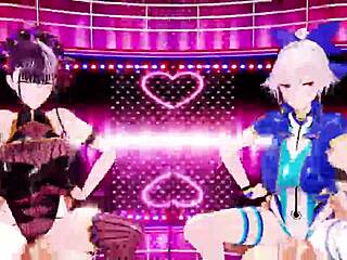 Cheating wives in intense double action with hardcore creampie scenes