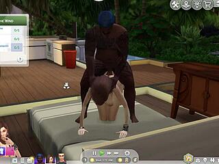 My Stepmom and Her BBC Boyfriend Engage in Intense Anal Sex Just Like They Do in Real Life With Deep Penetration and Passion