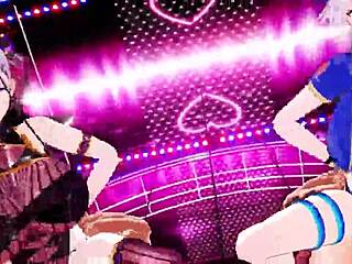 Cheating wives in intense double action with hardcore creampie scenes