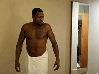 yum the boss shakes her big ass to arouse rome major's monster cock before rimjob and hardcore interracial doggystyle fucking