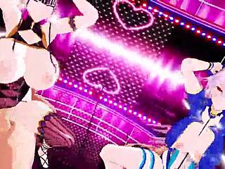 Cheating wives in intense double action with hardcore creampie scenes